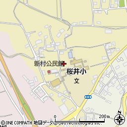 熊本県熊本市北区植木町滴水2236周辺の地図