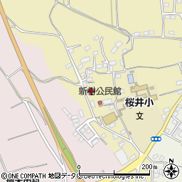 熊本県熊本市北区植木町滴水2196周辺の地図