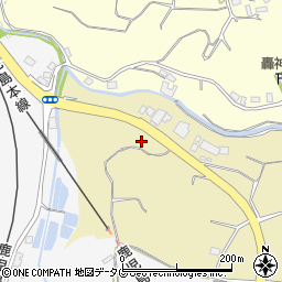 熊本県熊本市北区植木町滴水1490周辺の地図