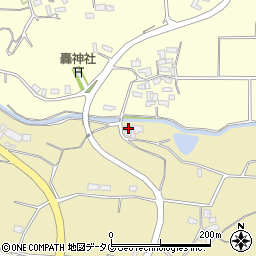 熊本県熊本市北区植木町滴水1457-3周辺の地図