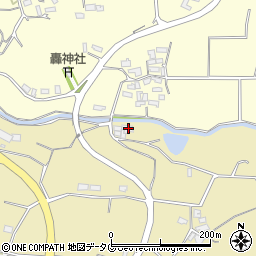 熊本県熊本市北区植木町滴水1457周辺の地図