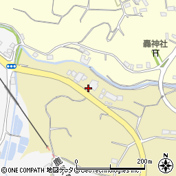 熊本県熊本市北区植木町滴水1471周辺の地図