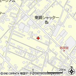 熊本県合志市御代志1662-11周辺の地図