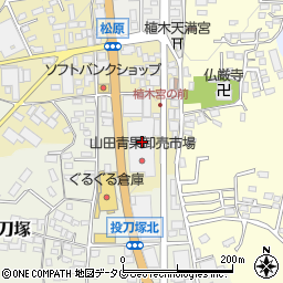 熊本県熊本市北区植木町滴水88周辺の地図