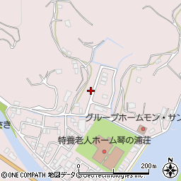 長崎県長崎市琴海戸根町738周辺の地図