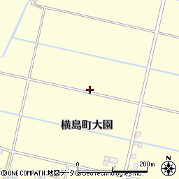 熊本県玉名市横島町大園95周辺の地図