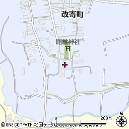 熊本県熊本市北区改寄町2522周辺の地図