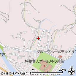 長崎県長崎市琴海戸根町738-9周辺の地図