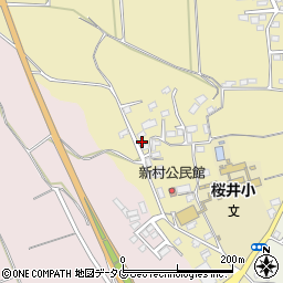 熊本県熊本市北区植木町滴水2207-1周辺の地図