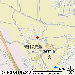 熊本県熊本市北区植木町滴水2212周辺の地図