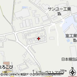 熊本県菊池郡大津町室1676-38周辺の地図