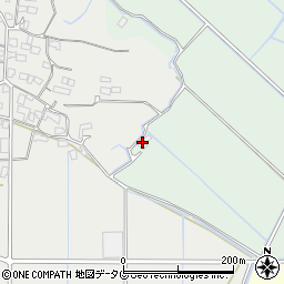 熊本県玉名市天水町野部田629周辺の地図