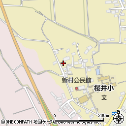 熊本県熊本市北区植木町滴水2207周辺の地図