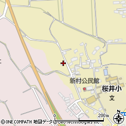 熊本県熊本市北区植木町滴水2175周辺の地図