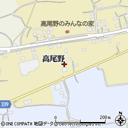 熊本県菊池郡大津町高尾野723周辺の地図