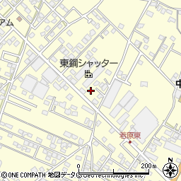 熊本県合志市御代志1656-107周辺の地図