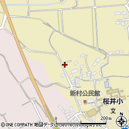 熊本県熊本市北区植木町滴水2219周辺の地図
