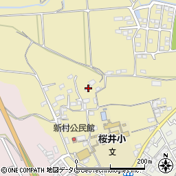 熊本県熊本市北区植木町滴水2232周辺の地図