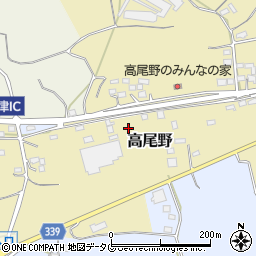 熊本県菊池郡大津町高尾野667周辺の地図