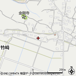 熊本県玉名市天水町竹崎800周辺の地図