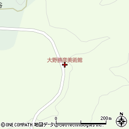 大野勝彦美術館周辺の地図