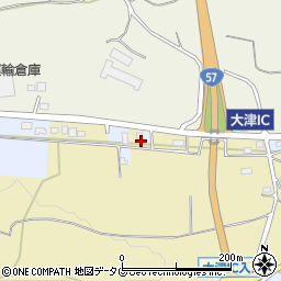 熊本県菊池郡大津町高尾野2441-34周辺の地図