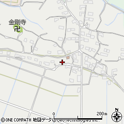 熊本県玉名市天水町竹崎809周辺の地図