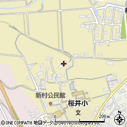 熊本県熊本市北区植木町滴水2231周辺の地図