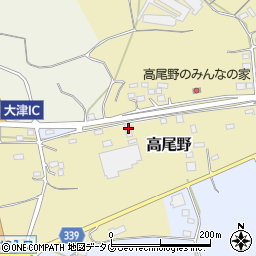 熊本県菊池郡大津町高尾野662周辺の地図