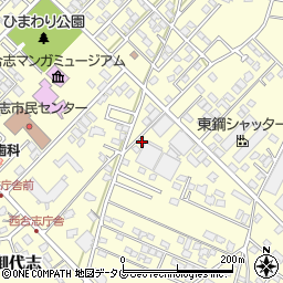 熊本県合志市御代志1656-212周辺の地図