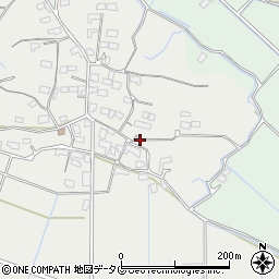 熊本県玉名市天水町竹崎393周辺の地図