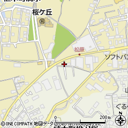 熊本県熊本市北区植木町滴水173周辺の地図