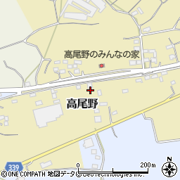 熊本県菊池郡大津町高尾野675周辺の地図