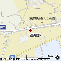 熊本県菊池郡大津町高尾野666周辺の地図