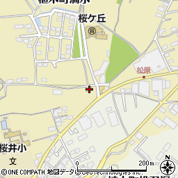 熊本県熊本市北区植木町滴水176周辺の地図