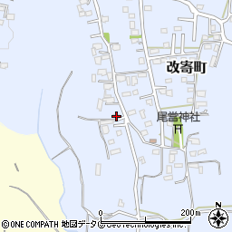 熊本県熊本市北区改寄町2506-1周辺の地図
