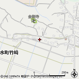 熊本県玉名市天水町竹崎795周辺の地図
