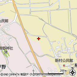 熊本県熊本市北区植木町滴水2169周辺の地図