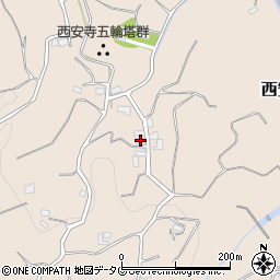 熊本県玉名郡玉東町西安寺71周辺の地図