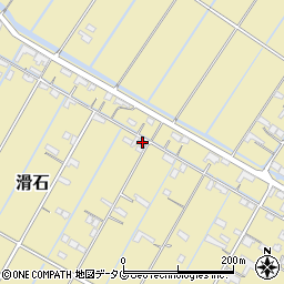 熊本県玉名市滑石3716周辺の地図