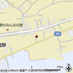 熊本県菊池郡大津町高尾野713周辺の地図