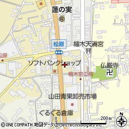 熊本県熊本市北区植木町滴水52-7周辺の地図