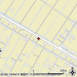 熊本県玉名市滑石4337周辺の地図