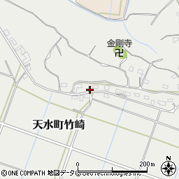 熊本県玉名市天水町竹崎789周辺の地図