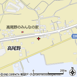 熊本県菊池郡大津町高尾野686周辺の地図