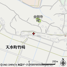熊本県玉名市天水町竹崎790周辺の地図