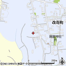 熊本県熊本市北区改寄町2504周辺の地図