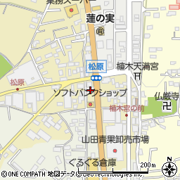 熊本県熊本市北区植木町滴水51周辺の地図
