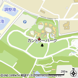 熊本県農業公園カントリーパーク周辺の地図