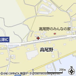 熊本県菊池郡大津町高尾野3周辺の地図